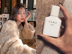 日韩妞激推Zara婴儿味淡香水白瓷小方瓶质感好携带
